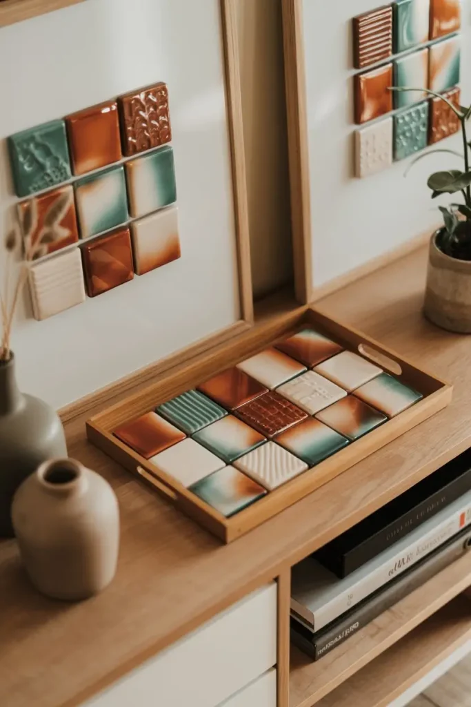 Polymer Clay Decorative Tiles