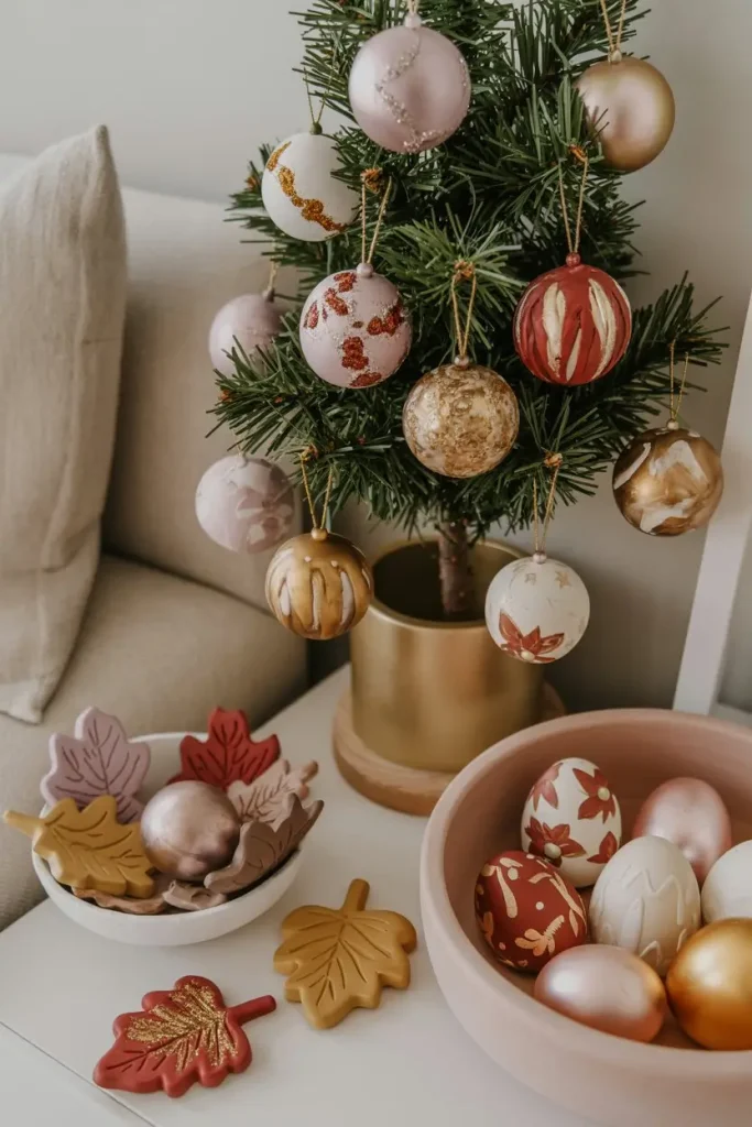 Polymer Clay Holiday Ornaments