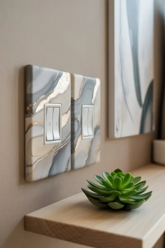 Polymer Clay Light Switch Covers