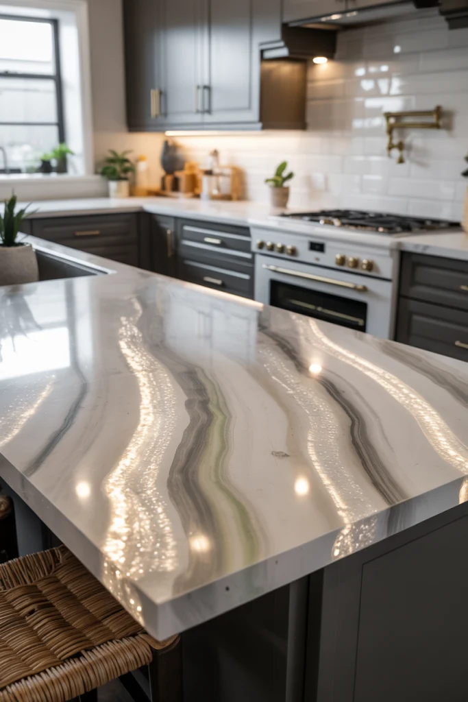 Quartzite with Natural Sparkle