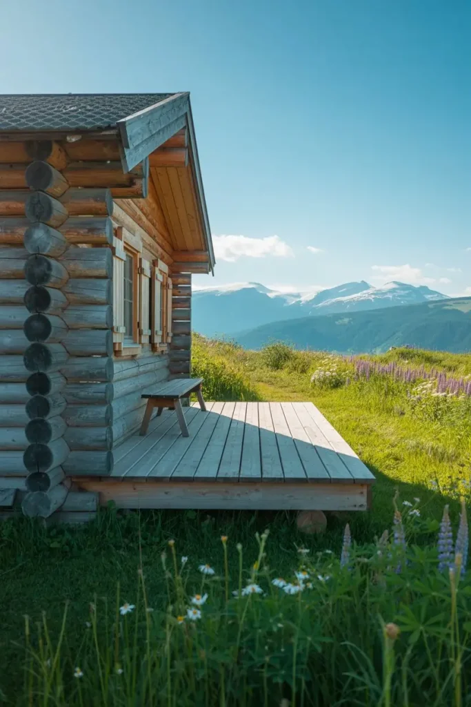 Rail-Free Decks That Blend with Nature