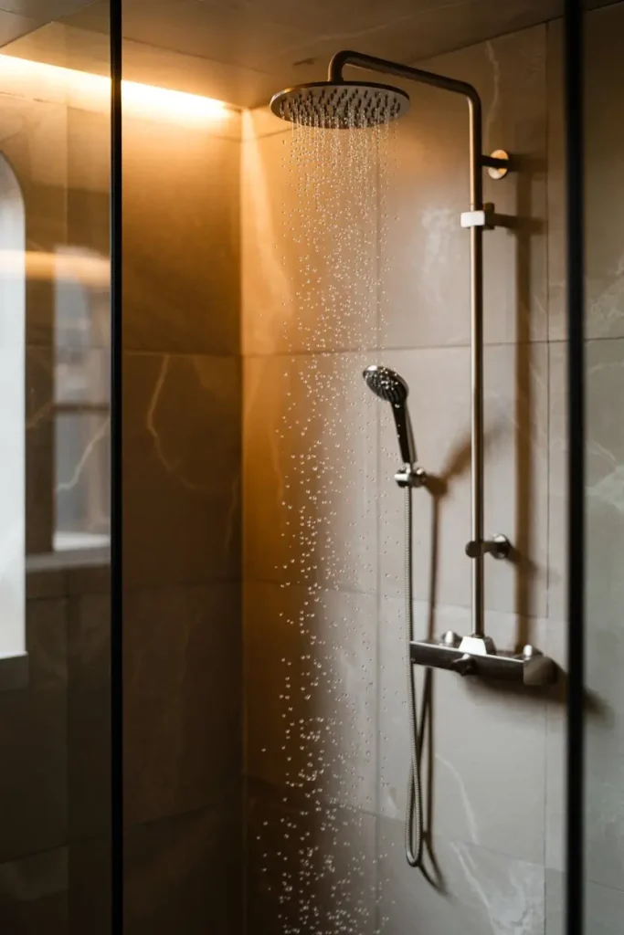 Rainfall Shower Head for a Spa-Like Feel