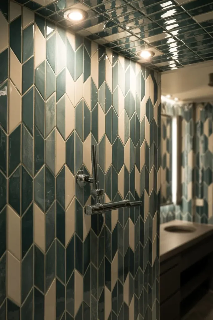 Recessed Lighting to Showcase Tilework