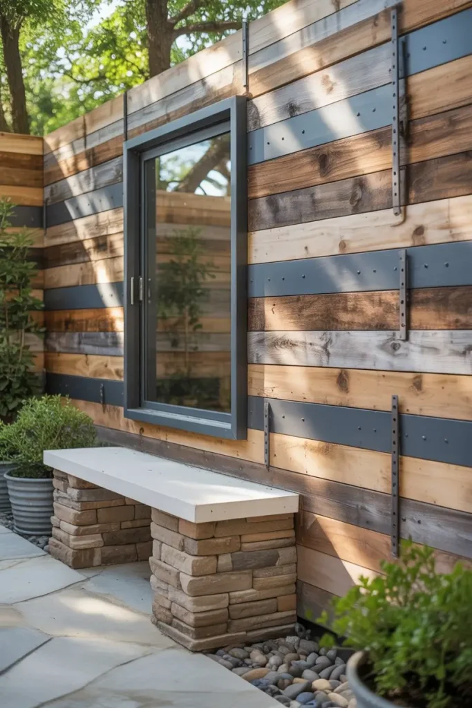 Reclaimed Wood and Mixed Materials