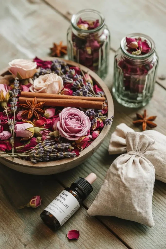Rose Petals for Homemade Potpourri