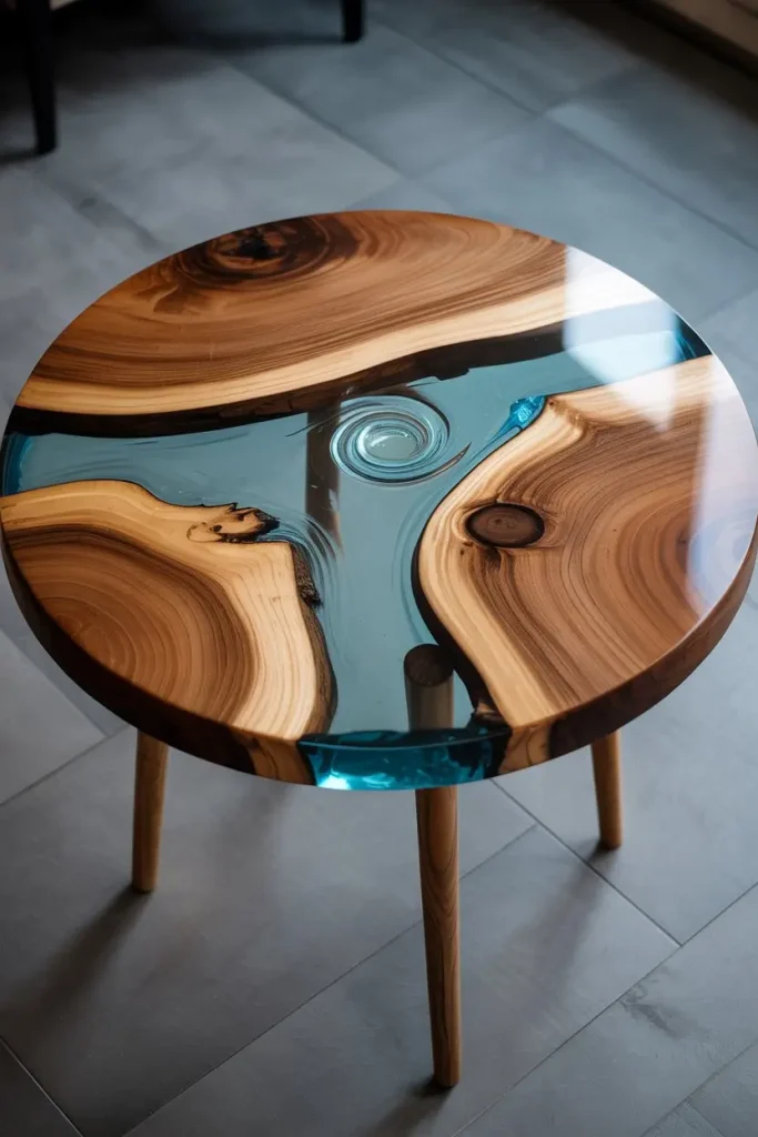Round River Table That Breaks Tradition