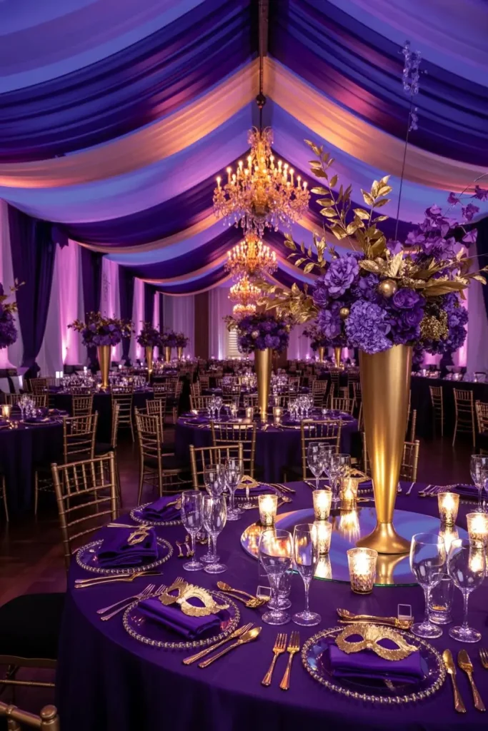Royal Purple Masquerade