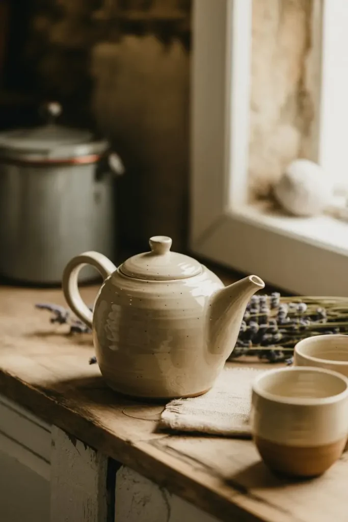 Rustic Handmade Clay Teapots