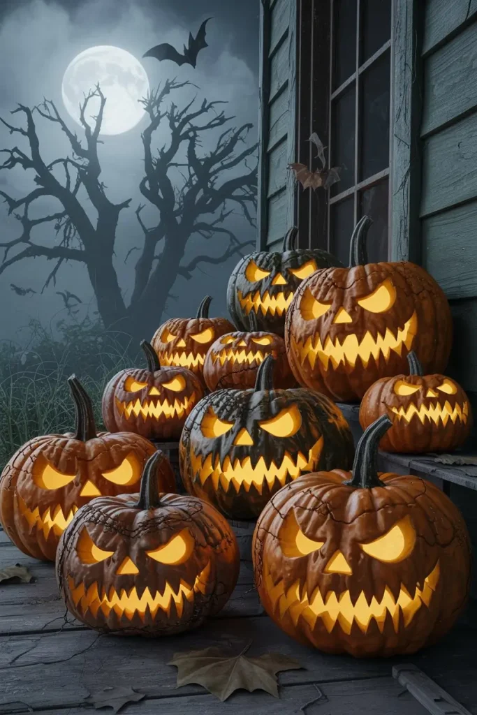 Scary Pumpkin Characters