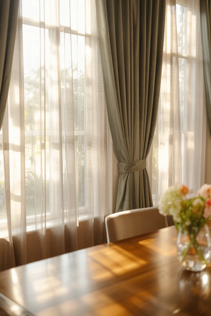 Sheer Curtains for a Soft Glow