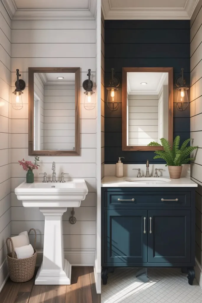 Shiplap for a Modern Farmhouse Look
