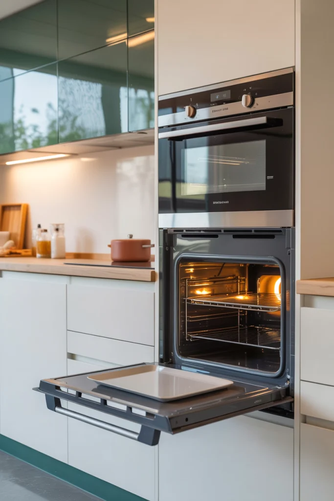 Side-Hinged or Wall-Mounted Ovens