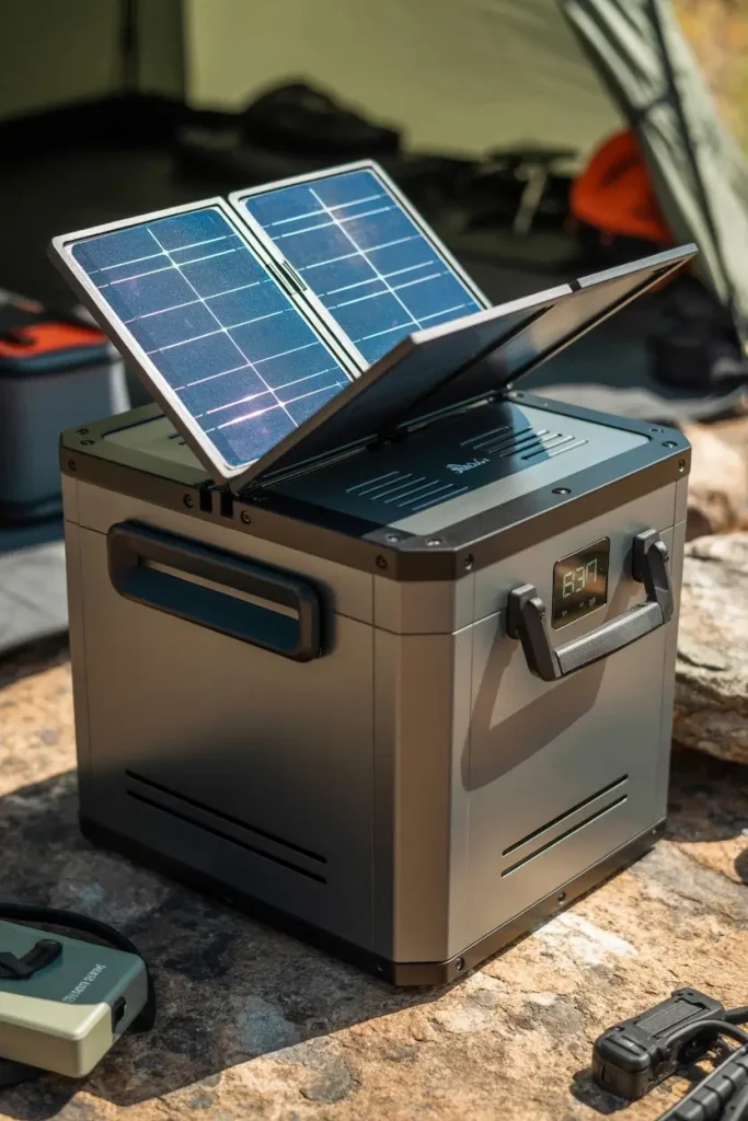 Solar-Integrated Battery Box