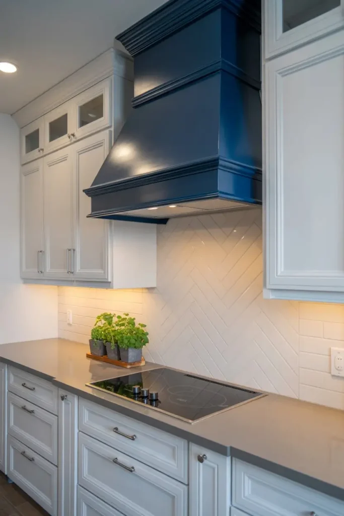 Statement Hood with Contrasting Color