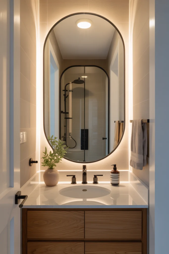 Statement Mirrors to Expand the Space