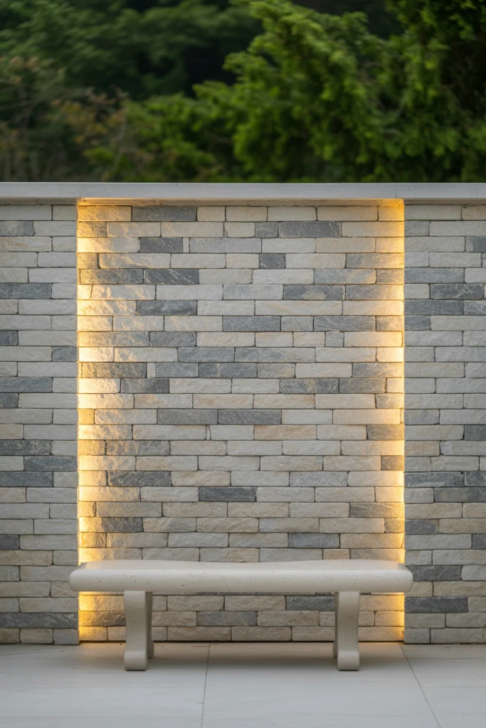 Stone Privacy Walls for Lasting Strength