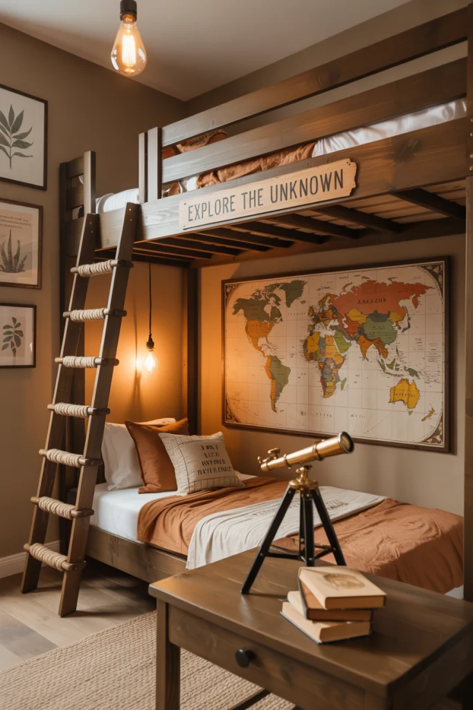 The Adventure Explorer Bedroom Idea