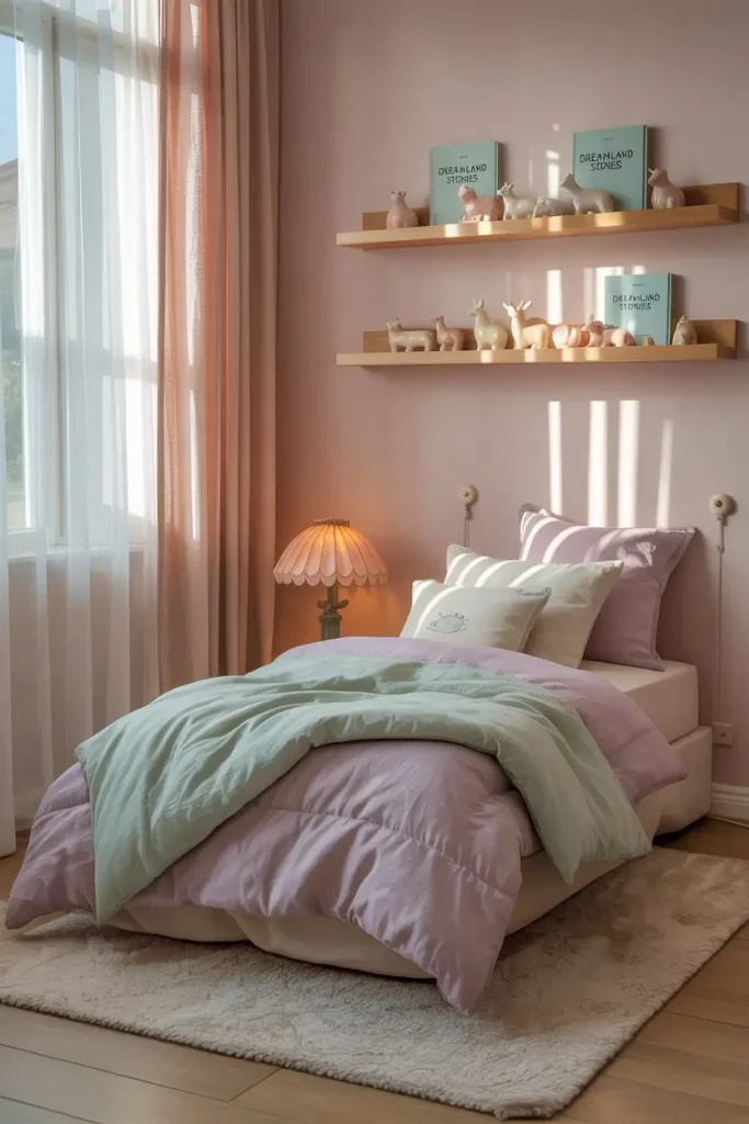 The Dreamy Pastel Bedroom Idea