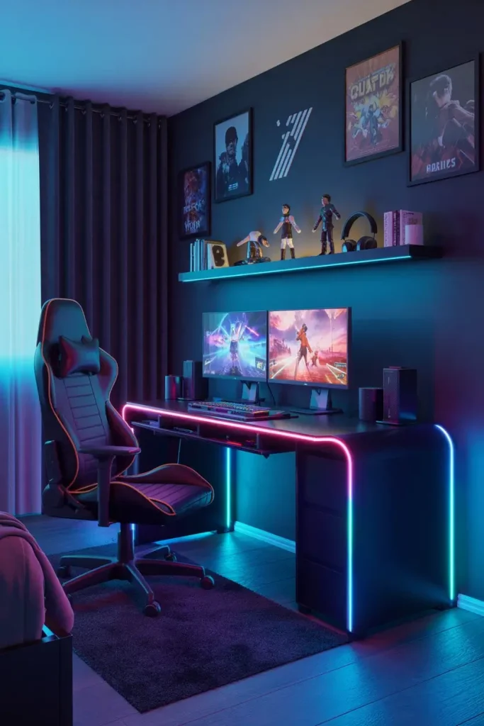 The Gamer’s Bedroom Idea