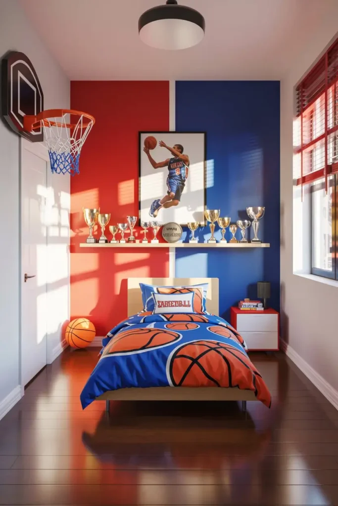 The Sports Fan Bedroom Idea