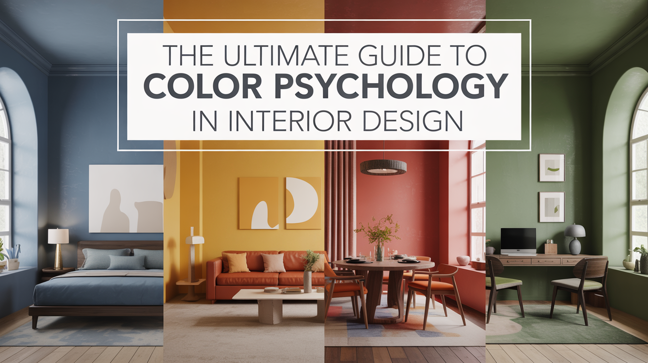 The Ultimate Guide to Color Psychology in Interior Design