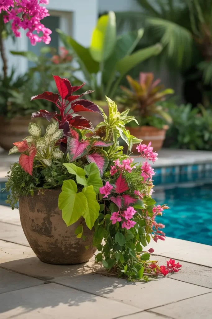 Tropical Color Cascade
