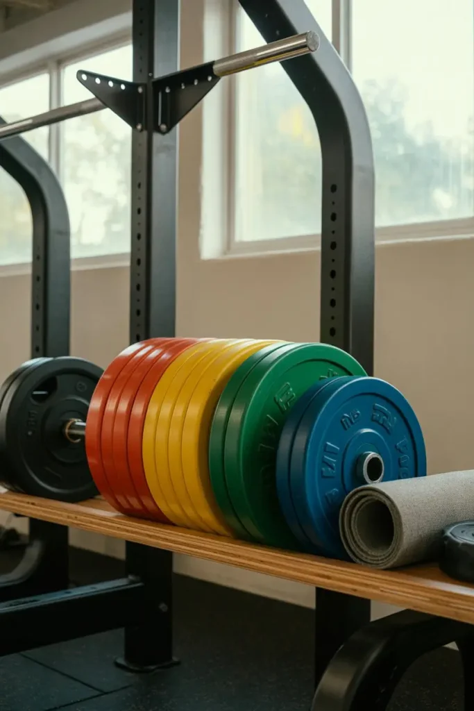 Under-Bench Plate Storage