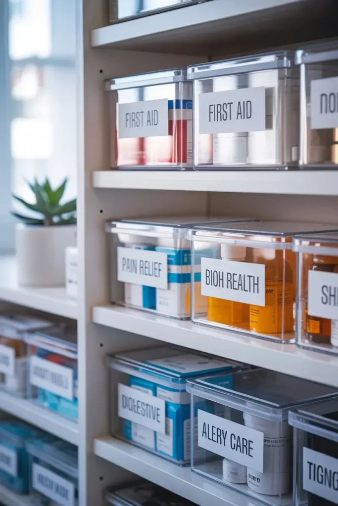 Use Clear Containers for Storage