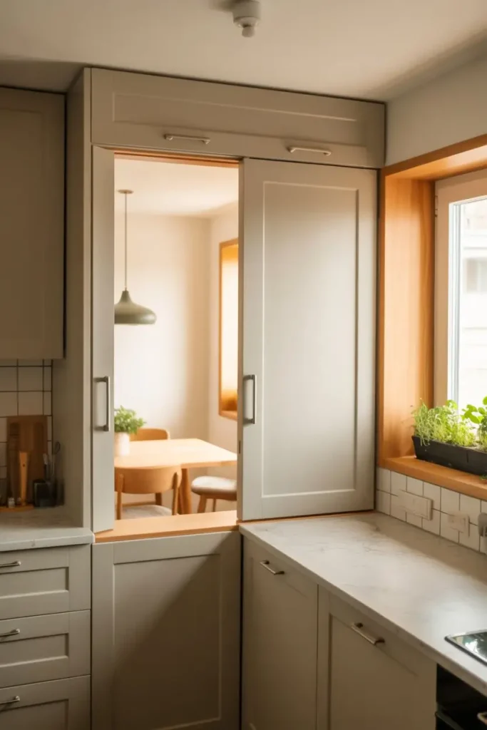 Use Pocket or Barn Doors