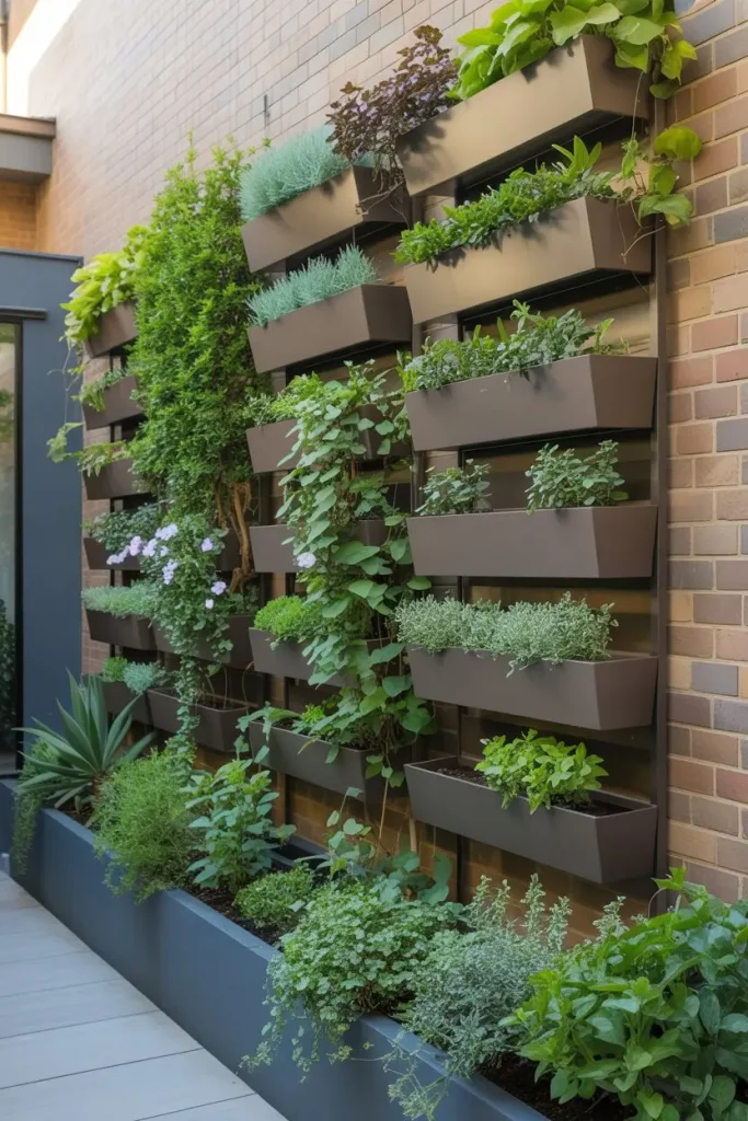Vertical Gardens That Save Space and Effort