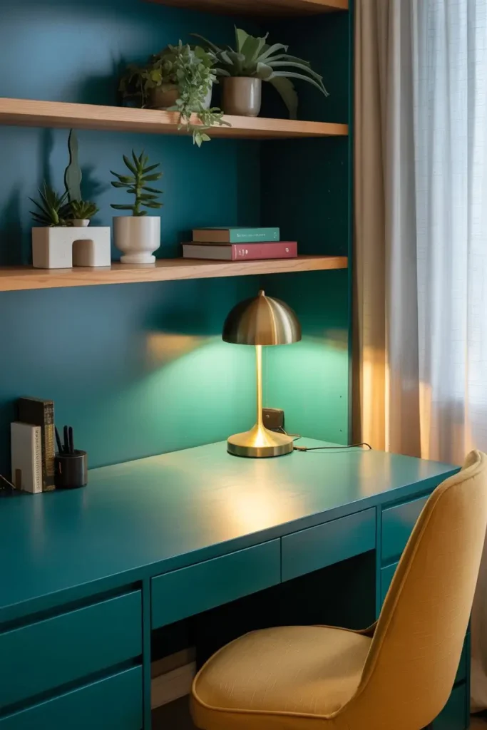 Vibrant Home Offices that Boost Energy