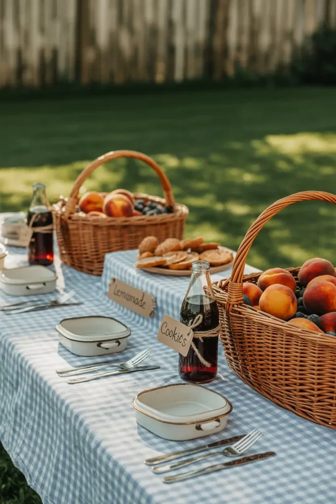 Vintage Picnic-Style Design