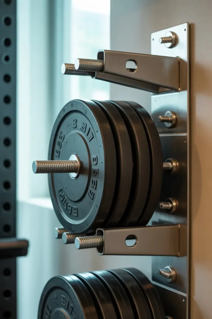 Wall-Mounted Plate Pegs