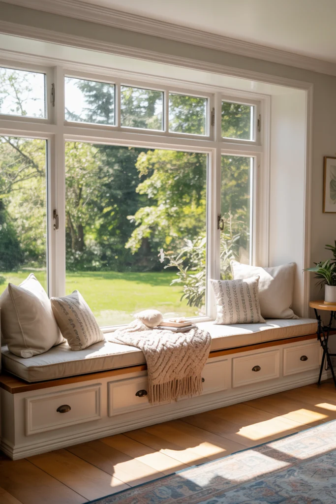 Window Seats for Built-In Charm