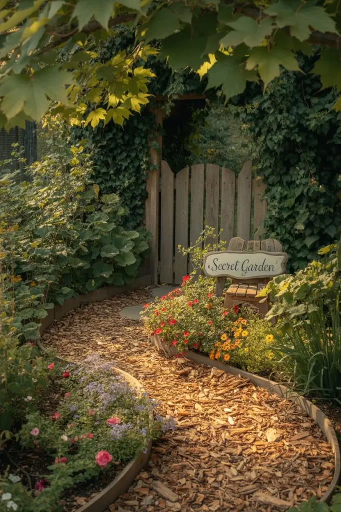 Wood Chips and Mulch for Rustic Comfort