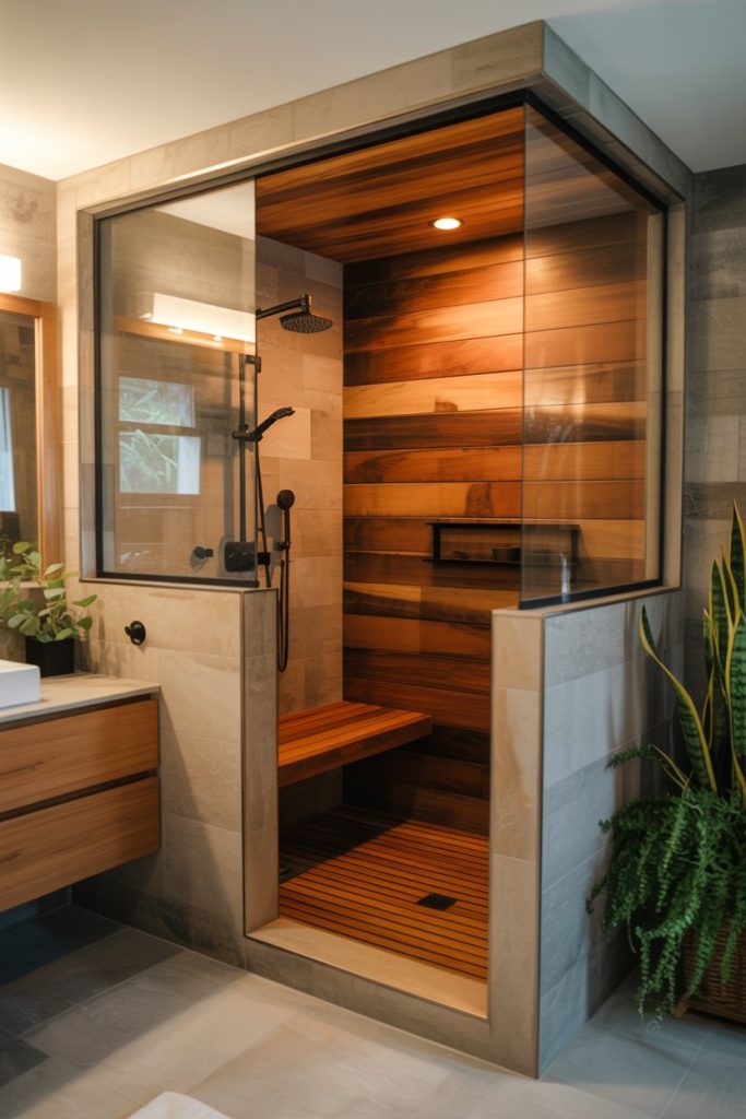 Wooden Accents for a Warm Rustic Feel